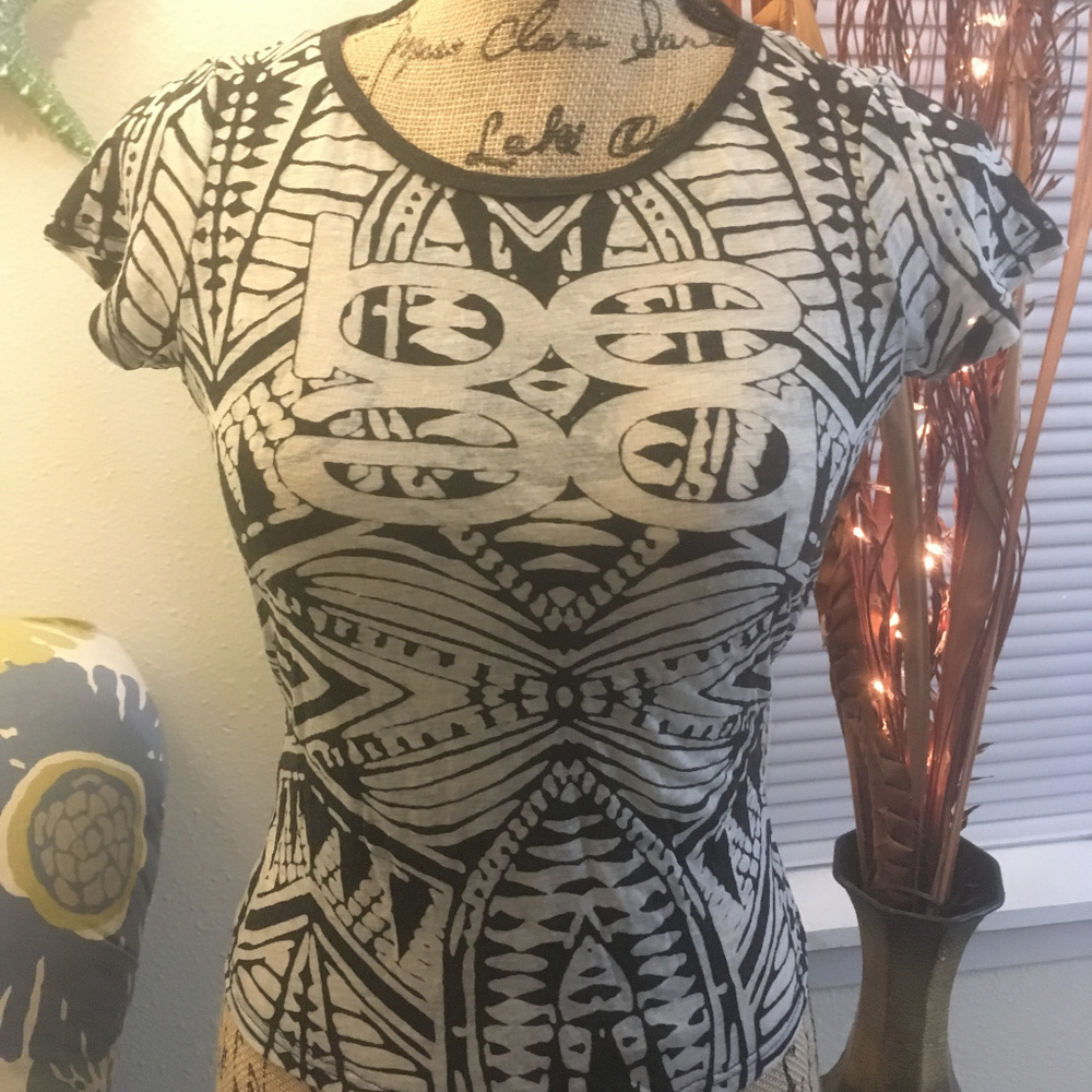 NWT Bebe logo tee top shirt XS extra small